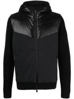 BOSS panelled hooded jacket - Noir