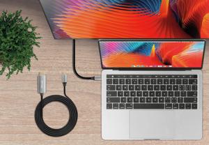 Trust 23332 USB-C-displaykabel USB-C / HDMI Adapterkabel USB-C stekker, HDMI-A-stekker 1.80 m Zwart