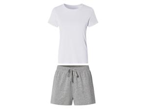 esmara Korte dames pyjama (M (40/42), Wit)