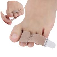 10 PCS teen vinger stijltang hamer teen haak en lus bevestiger corrector bandage teen separator spalk