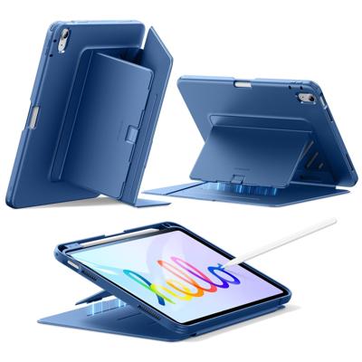 iPad 11" (A18) 2026 Flip Magnetic Case with Pencil Holder - Navy Blue