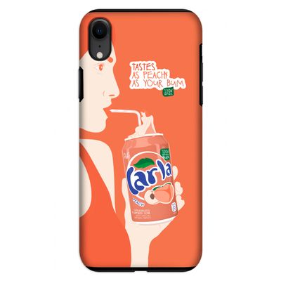 Peach please!: iPhone XR Tough Case