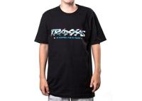 Traxxas - Black Tee T-shirt Sliced Tea Youth S, TRX-1391-S (TRX-1391-S)