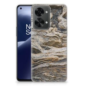 OnePlus Nord 2T TPU Siliconen Hoesje Steen