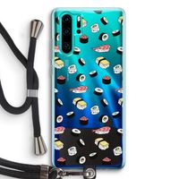 Sushi time: Huawei P30 Pro Transparant Hoesje met koord