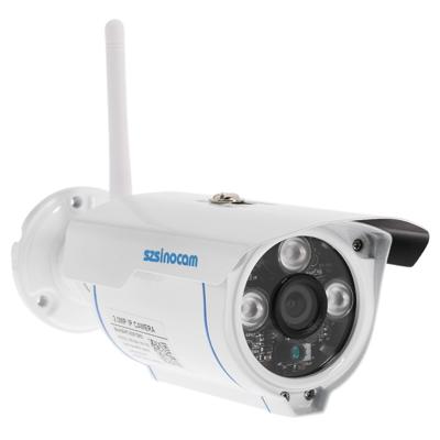 szsinocam SN-IPC-3009FCSW20 HD 1080P H.264 2.0 Megapixel WiFi infrarood IP Bullet Camera de visie van de nacht van de steun / bewegingsdetectie IR a