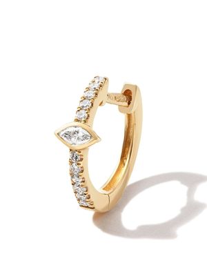Jacquie Aiche créole en or 14ct pavée de diamants