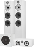 Bowers & Wilkins HTM6 S3 + 603 S3 (per paar) + ASW608 Wit - thumbnail