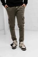 Quotrell Ryder Cargo Broek Heren Donkergroen - Maat S - Kleur: Donkergroen | Soccerfanshop