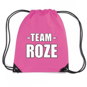 Team roze rugtas voor sportdag fuchsia   -