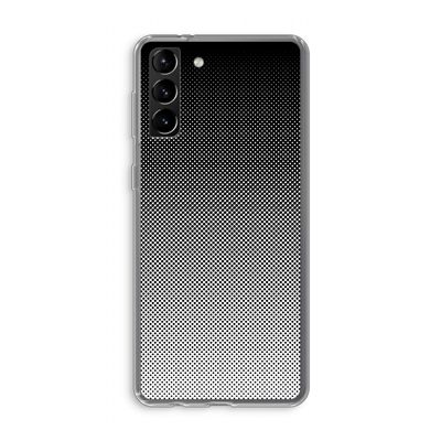 Musketon Halftone: Samsung Galaxy S21 Plus Transparant Hoesje