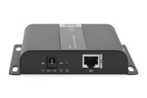 Digitus DS-55125 1 poort HDMI-ontvanger 3840 x 2160 Pixel Zwart