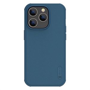 Nillkin Super Frosted Shield Pro iPhone 14 Pro Max Hybride Hoesje - Blauw