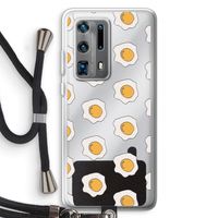 Bacon to my eggs #1: Huawei P40 Pro Plus Transparant Hoesje met koord