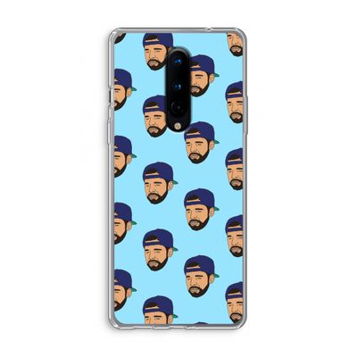 Drake Away: OnePlus 8 Transparant Hoesje