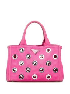 Prada Pre-Owned sac à main Canapa Grommet (2013-2022) - Rose