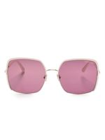 TOM FORD Eyewear lunettes de soleil teintées à monture carrée - Tons neutres