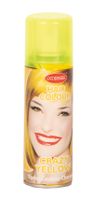 Haarspray fluor geel