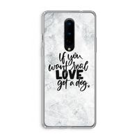 Partner in crime: OnePlus 8 Transparant Hoesje