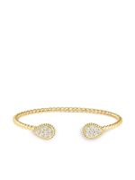 Boucheron bracelet torque Serpent Boheme 2 S en or jaune 18ct à ornements en diamant