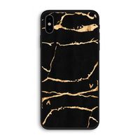 Gouden marmer: iPhone X Biologisch afbreekbaar hoesje