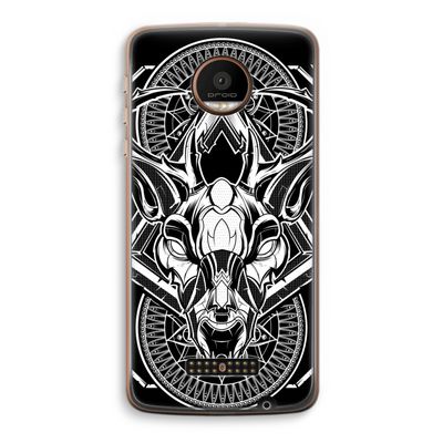 Oh Deer: Motorola Moto Z Force Transparant Hoesje