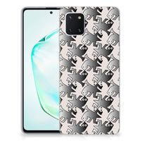 Samsung Galaxy Note 10 Lite TPU Hoesje Salamander Grey - thumbnail