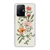 Hello bloemen: Xiaomi 11T Pro Transparant Hoesje