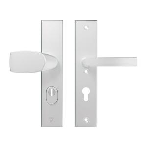 AXA 6667 Veiligheidsbeslag Edge Plus Wing-knop+kruk Blok PC72 anti-kerntrek F1 - 6667-49-91/72K