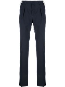 Corneliani pantalon de costume à coupe droite - Bleu