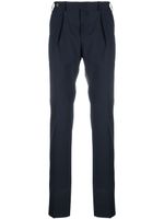 Corneliani pantalon de costume à coupe droite - Bleu