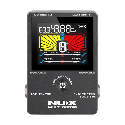 NUX NMT-1 Multi Tester 4-in-1 Kabeltester en Pedal Tuner Stemapparaat