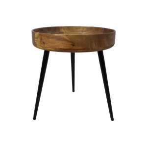 Bijzettafel Ventura - 40x40 cm - Naturel