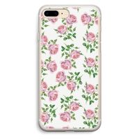 Kleine roosjes: iPhone 7 Plus Transparant Hoesje