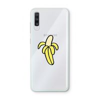 Banana: Samsung Galaxy A70 Transparant Hoesje