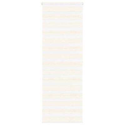 Zebra rolgordijn 80x200 cm stofbreedte 75,9 cm marmerbeige