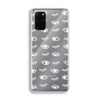 Eye pattern #3: Samsung Galaxy S20 Plus Transparant Hoesje
