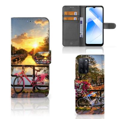 OPPO A16/A16s/A54s | Flip Cover | Amsterdamse Grachten | Portemonnee hoesje OPPO A16/A16s/A54s | Flip Cover | Amsterdamse Grachten | Portemonnee hoesje