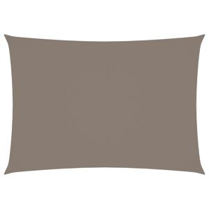 Zonnescherm rechthoekig 2x4 m oxford stof taupe