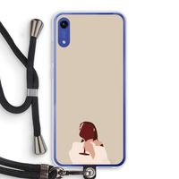 I drink wine: Honor Play 8A Transparant Hoesje met koord