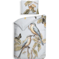 Dekbedovertrek Daina Katoen Satijn Dieren 140x200 Cm Anti Allergie Heckett Lane - Dekbed-Discounter.nl