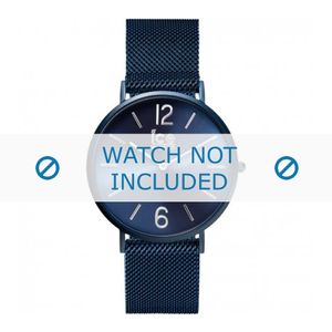 Horlogeband Ice Watch 012712 / 012713 / 012778 Onderliggend Staal Blauw 20mm