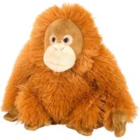 Pluche Orang Oetan knuffel - oranje - 20 cm - knuffels