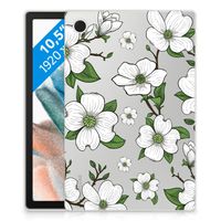 Samsung Galaxy Tab A8 2021/2022 Siliconen Hoesje Dogwood Flowers