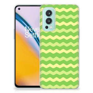 OnePlus Nord 2 5G TPU bumper Waves Green