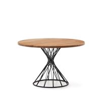 Kave Home Ronde Eettafel Niut Acaciahout, 120cm - Naturel - thumbnail