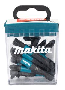 Makita Accessoires E-12413 Slagschroefbit | PZ2x50mm | X Impact Black | 10 stuks - E-12413