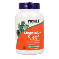 Magnesium citraat 200mg 100 Tabletten