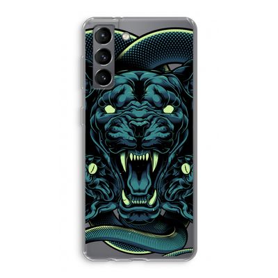 Cougar and Vipers: Samsung Galaxy S21 Transparant Hoesje