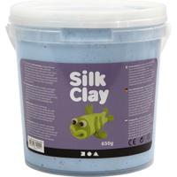 Silk Clay ®, neon blauw, 650 gr/ 1 emmer